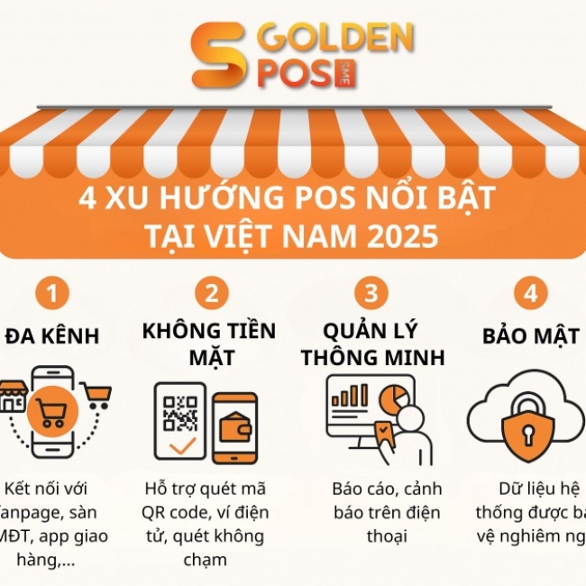 4 XU HƯỚNG POS ĐÁNG CHÚ Ý TẠI VIỆT NAM NĂM 2025